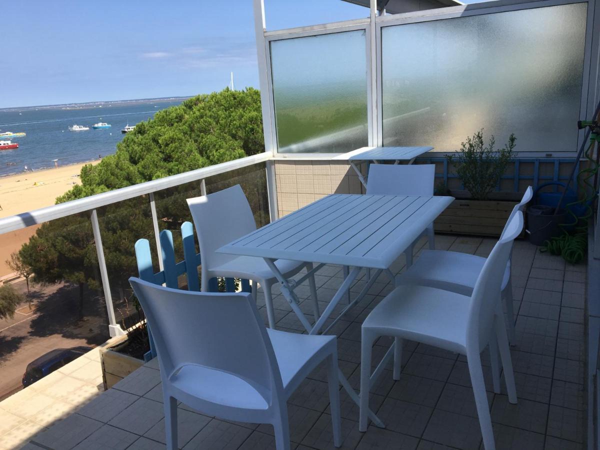 Appartement T3 Au Centre D'Arcachon Avec Vue Mer, Terrasse Et Parking Securise - Fr-1-374-74 Kültér fotó