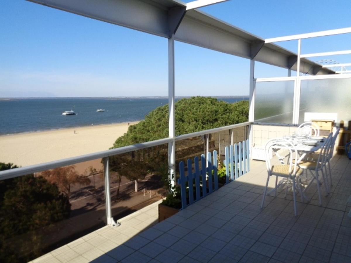 Appartement T3 Au Centre D'Arcachon Avec Vue Mer, Terrasse Et Parking Securise - Fr-1-374-74 Kültér fotó